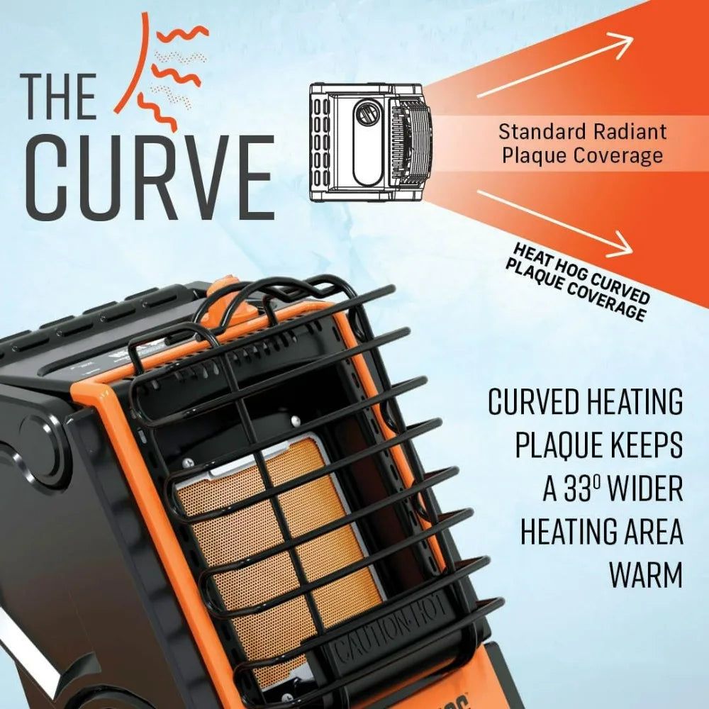 Heat Hog Portable Propane Radiant Heater for Indoor Outdoor Use