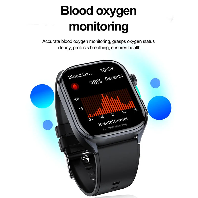 AI Smart Watch ECG Heart Health And Bluetooth Call Tracker