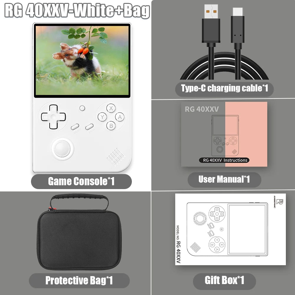 Anbernic RG40XXV 64 Bit Linux Retro Handheld Game Console