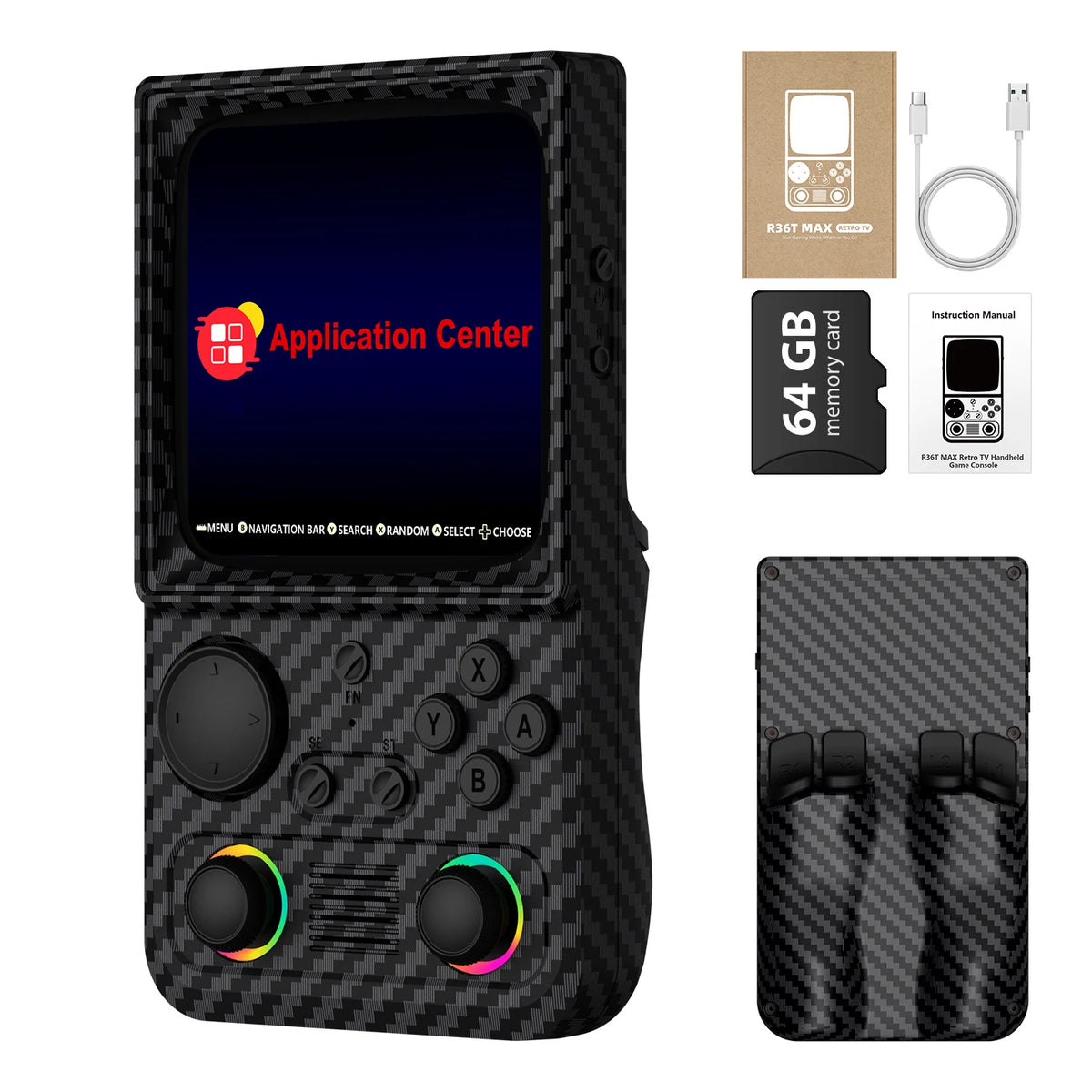 AISLPC RG40 MAX Portable Handheld Game Console With IPS Display