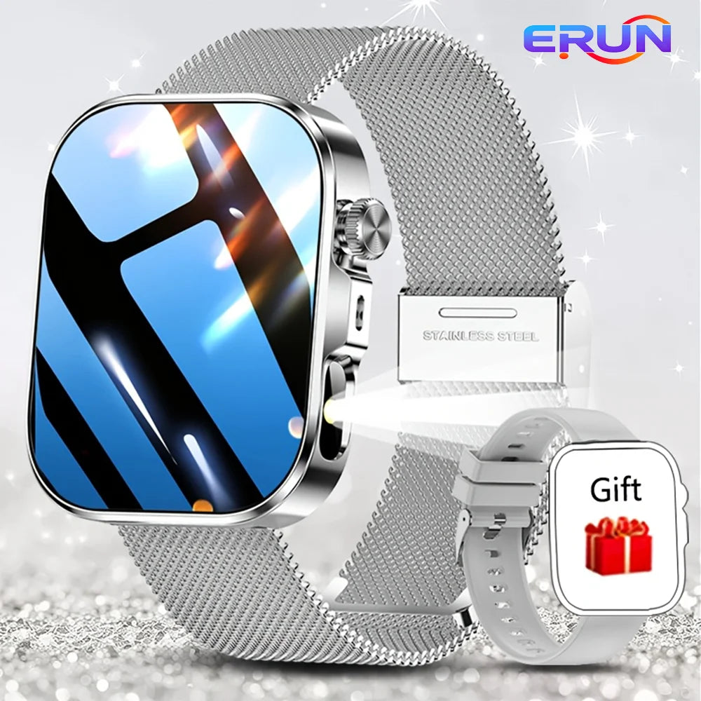 ERUN Smart Watch With Wireless Calling And Fitness Tracking