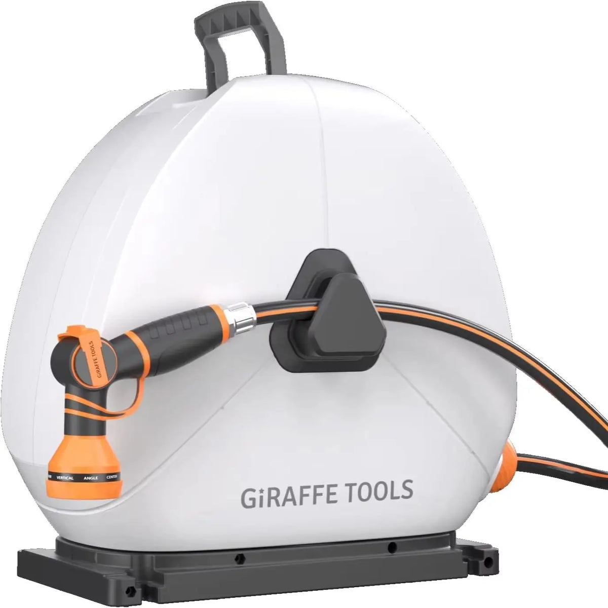 Giraffe Tools Retractable Automatic Rewind Garden Hose Reel Swivel Base