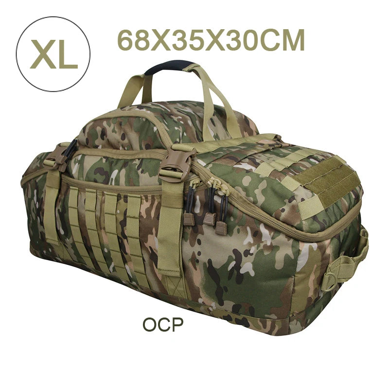 LQARMY Tactical Outdoor Backpack For Hiking Camping And Travel
