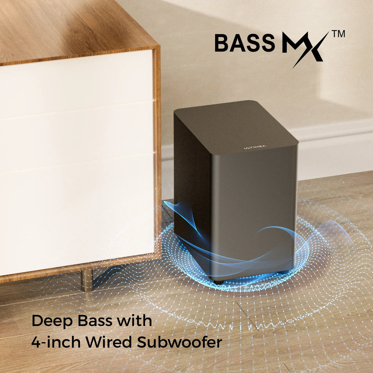 ULTIMEA Home Theater Sound Bar System With Surround Sound Speakers
